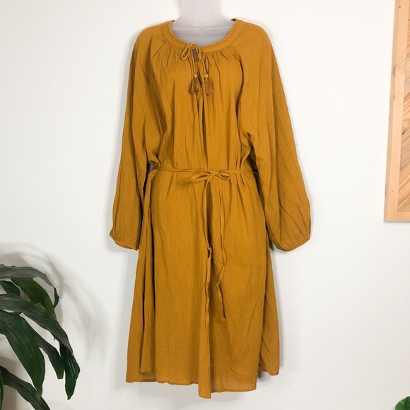 Banana Republic Dresses & Skirts - Banana Republic Yellow Shift Dress New XXL